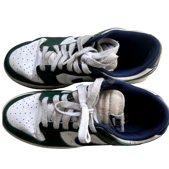 Nike Dunk Low "Fir Midnight Navy" Size 7 - Picture 5 of 9